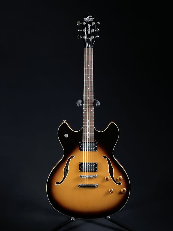 2003 Oscar Schmidt Delta King OE-30/TS Semi-Hollow Body Electric Guitar image 1