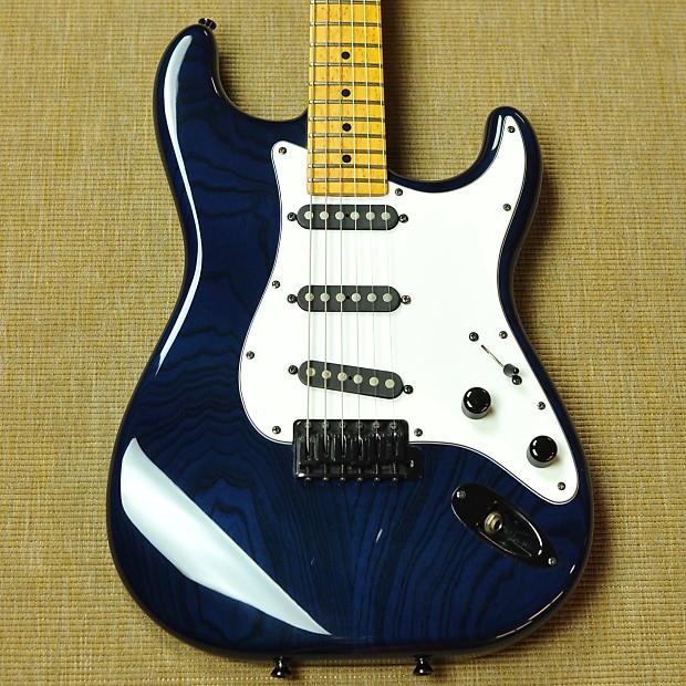 Schecter California USA Custom Shop S Stratocaster Trans Blue