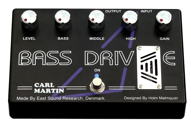 Carl Martin Bass Drive Overdrive Effects Pedal 438836 852940000561 image 1