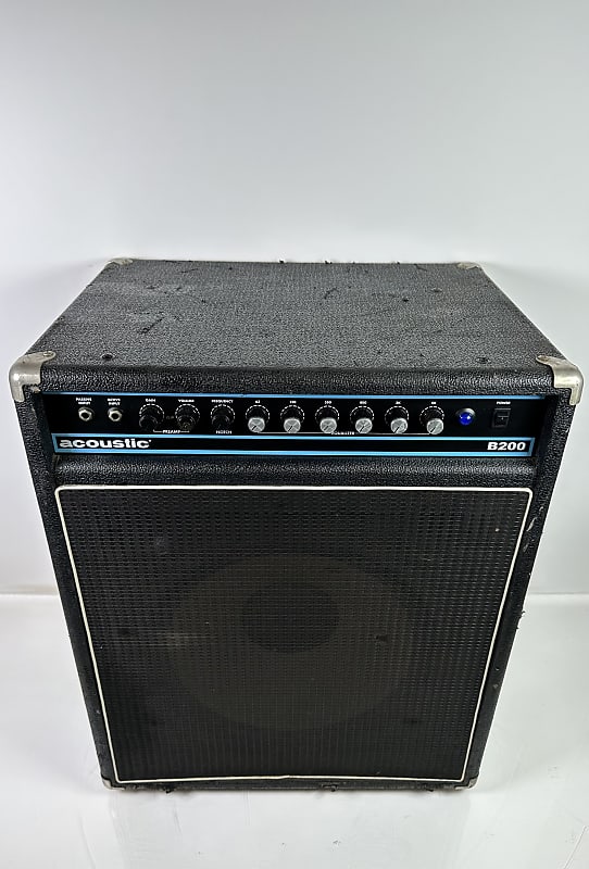 Acoustic 200 Watt Bass Amp B200 Reverb