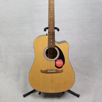 *Scratch & Dent* Fender FA-125CE Dreadnought Acoustic Guitar, Natural w/ Electronics image 1