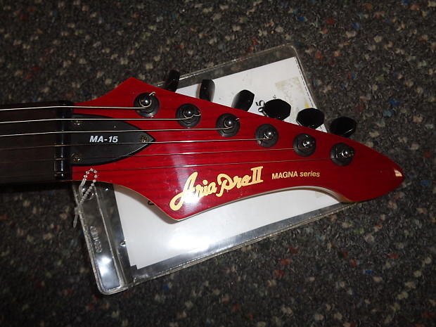 Aria Pro II MAGNA MA-15 エレキギター レッド used Aria Pro II Magna