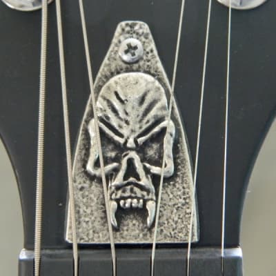 Skull metal truss rod cover fits esp ltd viper f-50 ec-1000 EC-100 ec-50 ec-246 ec-10 guitar. for sale