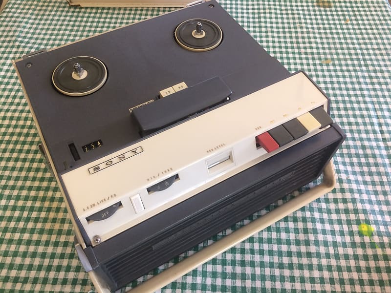 The Sony TC-222-A Portable Reel-to-Reel Tape Recorder 