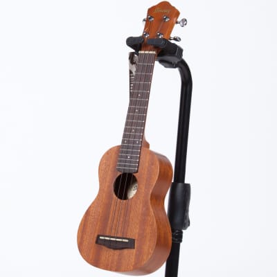 Ibanez UEW13MEEDBO Concert Ukulele, Dark Brown Open Pore - Sims Music