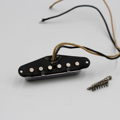 1990's Vintage Fender Telecaster Neck Single-Coil Pickup Chrome USA Tele image 5