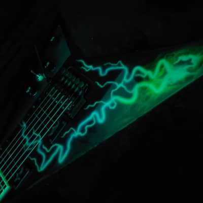 Jackson RR1 Randy Rhoads Usa 1991 Lightning Wormhole Paint Jackson RR1 Randy Rhoads Usa 1991 Lightning Wormhole Paint