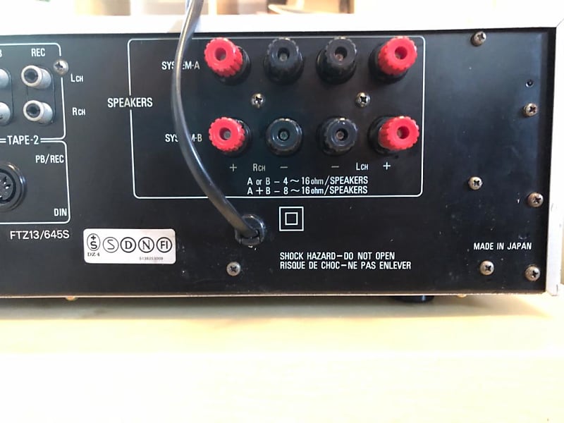 Denon Amplifier PMA 770 serviced | Reverb
