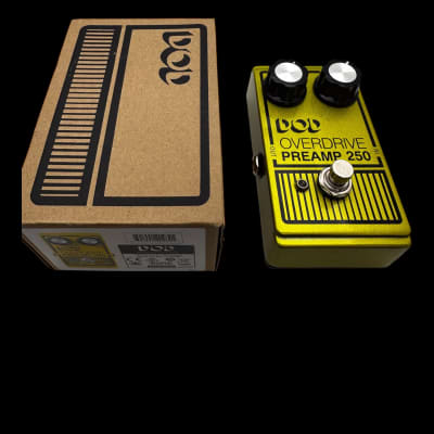 ギター DOD Overdrive Preamp/250 DOD Analog Overdrive Preamp 250 Guitar Effects Pedal with