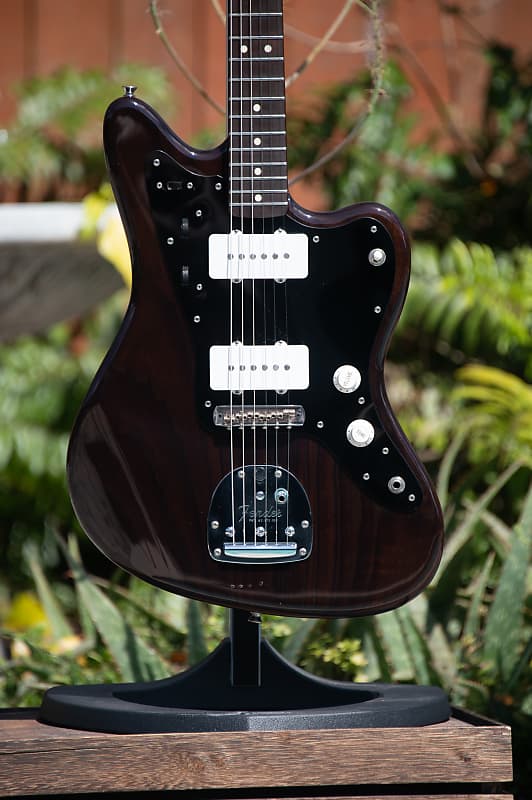 ギター Fender Limited Roasted Jazzmaster Fender Custom Shop 1960 Roasted Alder Jazzmaster Relic