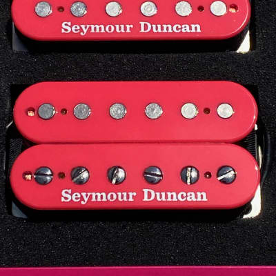 Seymour Duncan SH-4 JB & SH-2n Jazz Hot Rodded Humbucker Pink Guitar Pickup  Set Custom Color