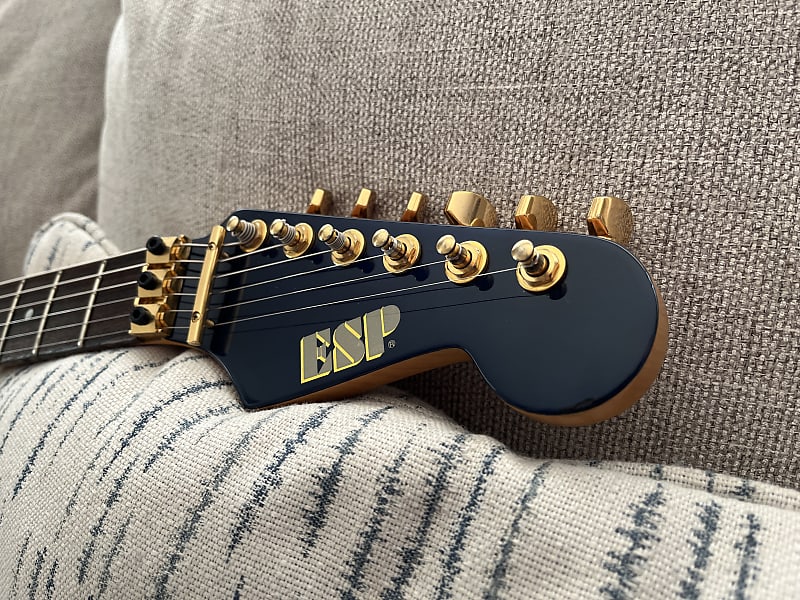 レア！ESP ST order Neck Thru 80s/90s 1990s ESP Custom Shop Strat *Rare Neck-Thru* | Reverb