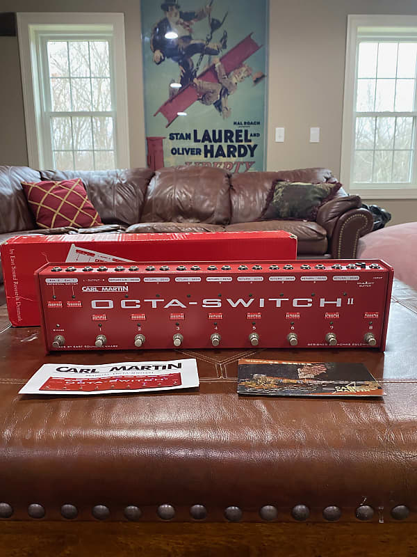 Carl Martin Octa-Switch II Effects Switching Pedal | Reverb