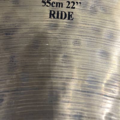 Istanbul Mehmet Istanbul Mehmet 22" Tony Williams Tribute, The 60's Era Ride Cymbal. Like new! image 8