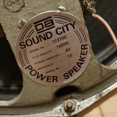 Sound City B140 4x12 Vintage Guitar Cab image 8
