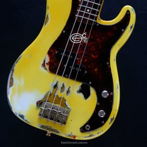 Fender precision bass yellow sale