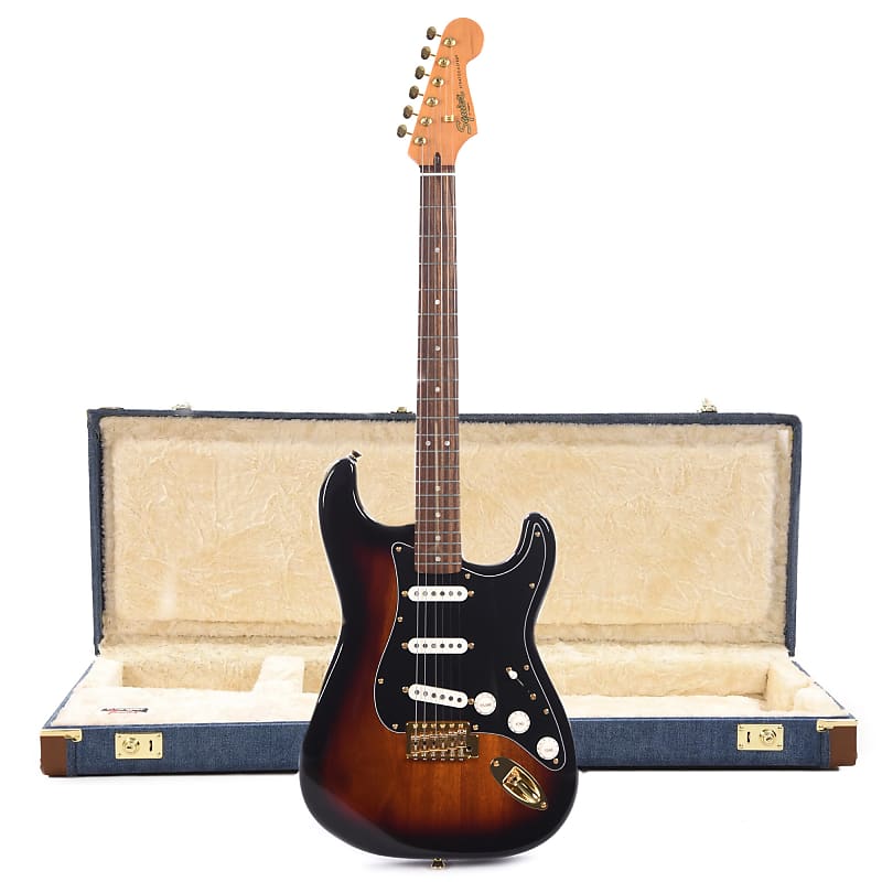 上品 Squier Classic w Sunburst 3-Color Stratocaster '60s Vibe ギター