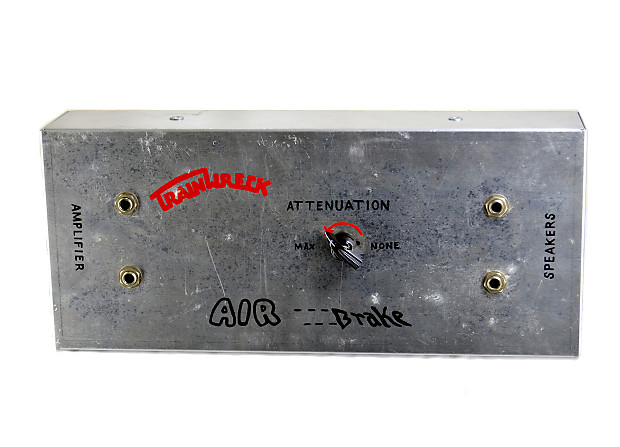 Rare Vintage Ken Fischer Trainwreck Air Brake Attenuator Box