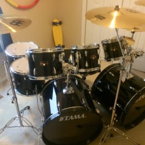Tama imperialstar double bass drum set discount