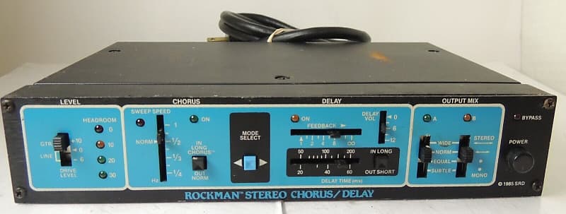 Vintage Rockman Stereo Chorus/Delay Effects Processor Tom Vintage Rockman Stereo Chorus/Delay Effects Processor Tom