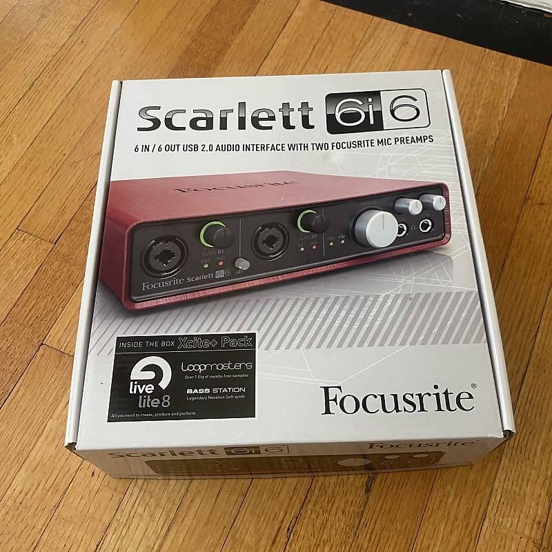Focusrite Scarlett 6i6 USB 2.0 Audio Interface