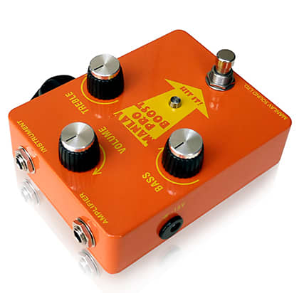 Manlay Sound Pro Boost overdrive pedal = Colorsound Power Boost circuit -  NEW - Full Warranty