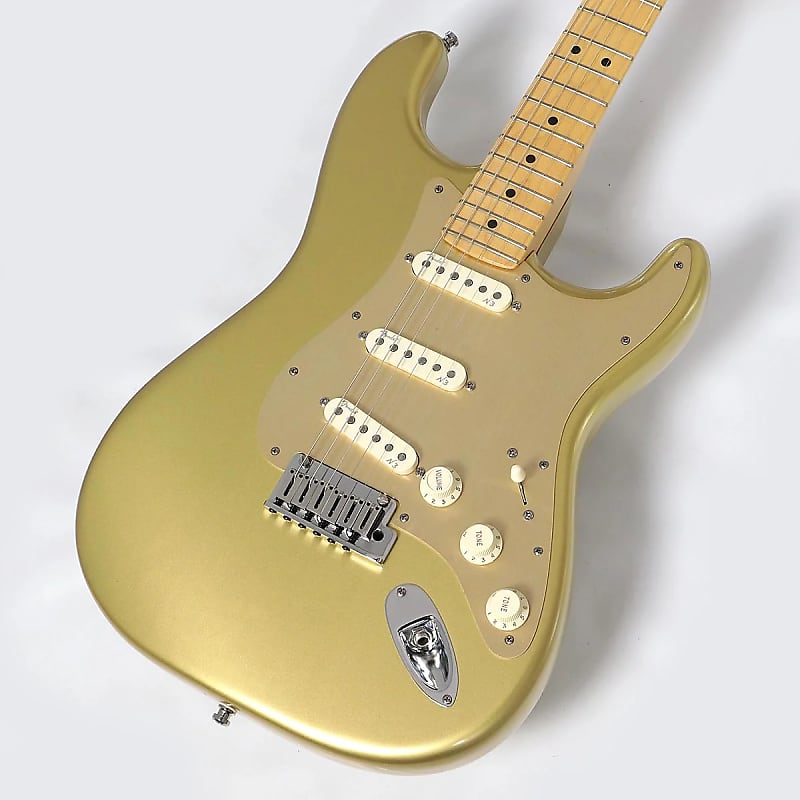 Fender FSR American Deluxe Stratocaster Aztec Gold 2012 image 3