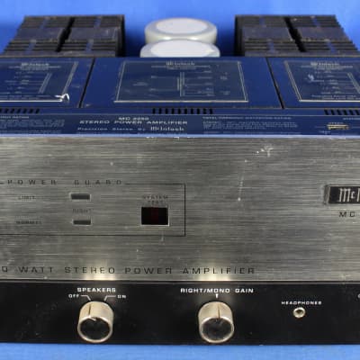 McIntosh MC2250 250-Watt Stereo Solid State Power Amplifier image 1