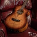 Breedlove Pursuit Exotic S Concertina All Myrtlewood Tiger's Eye Cutaway Acoustic Guitar w/ Fishman Pickup #0069