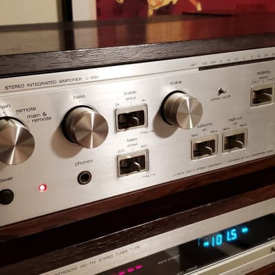 Vintage Stereo Integrated amplifier Luxman L-480 image 2