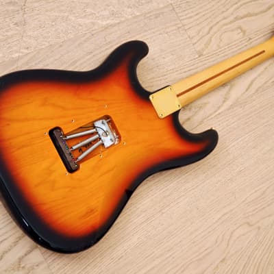 1998 Fender Deluxe Player Stratocaster Ash Body Sunburst w/ Fender Japan Neck image 14