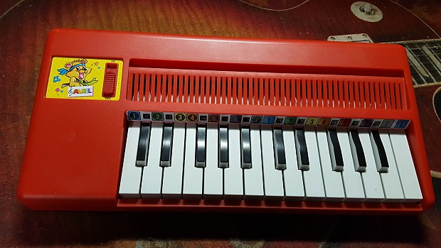 Vintage Bontempi Avril Chord Organ Kids Size Electric Pump Made In