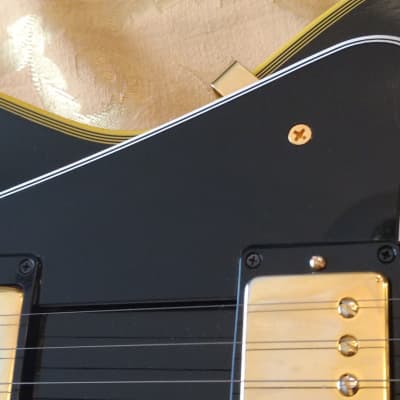 2015 Gibson Custom Shop True Historic '57 Les Paul Custom  Black Beauty Reissue image 24