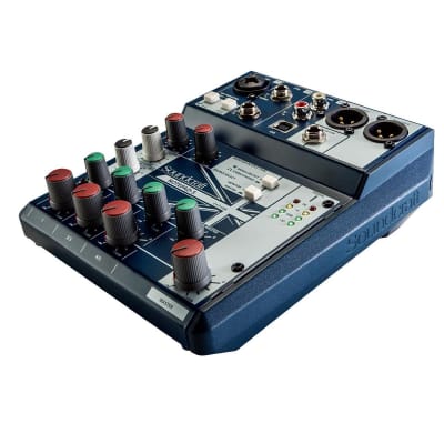 Soundcraft Notepad-5 Small-format Analog Mixing Console with USB I/O image 4