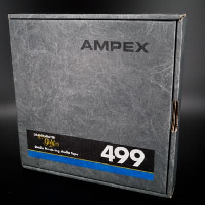ANALOG TAPES — 499 2 x 2500' Reel Tape On 10.5 Reel in Official TapeCare  Case One Pass-Used