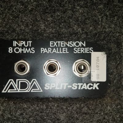 1989 ADA Slant Face Split Stack  2X12 w/ Celestion G12S-50 Speakers image 2