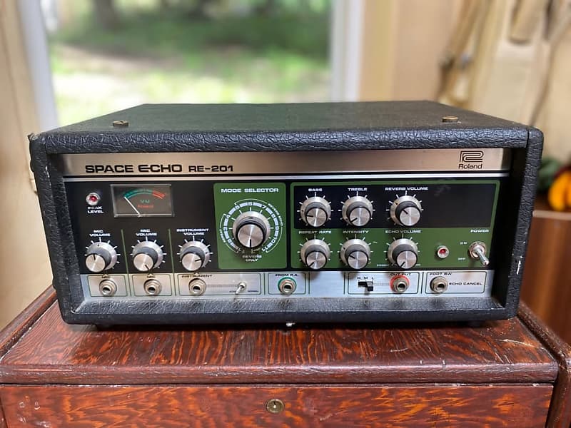Roland RE-201 Space Echo Tape Delay / Reverb 1970s - Black image 1