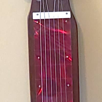 Custom Lap Steel Guitar - Mahogany Serial #218 - Red Fingerboard  2023 image 4