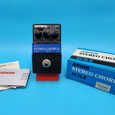 Rare Arion SCH-Z EWS Mod Stereo Chorus / Vibrato Guitar Effect Pedal Bass Japan for sale