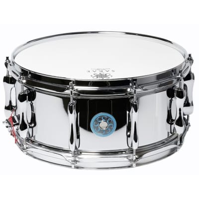 Sakae SDM1465AL 14x6.5" Polished Aluminum Snare Drum