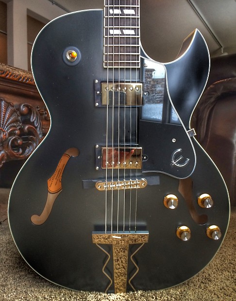 エピフォン　ES-175 PREMIUM 2014 パーツ Epiphone ES 175 Premium 2014 Black Guitar For Sale Vintage