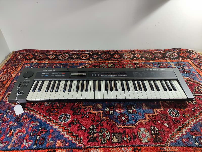 Roland Alpha Alpha Juno-2 61-Key Programmable Polyphonic Synthesizer 1985 - 1988 (Serviced / Warranty) image 1