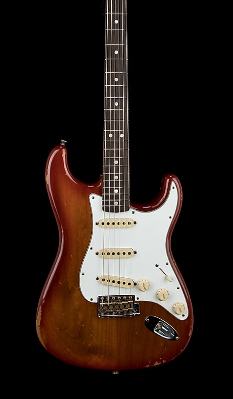 Fender Custom Shop Empire 67 Stratocaster Relic - Wide Fade Aged Cherry Sunburst #47391 image 1