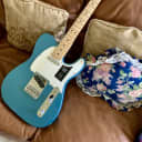 Fender Standard Player MIM Telecaster 75th Anniversary Flame Maple Neck 2021 Tide Pool Blue N.Mint