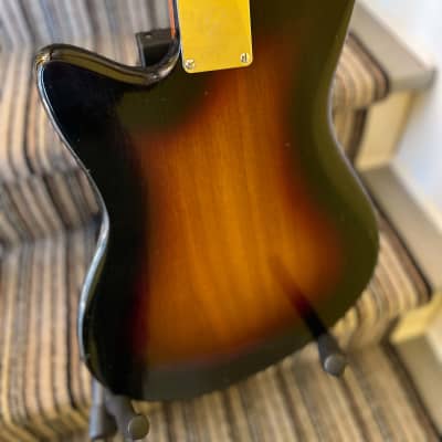 Goya Panther S2 Solid Body Electric Made by Galanti in Italy OHSC 1967 - Sunburst image 13