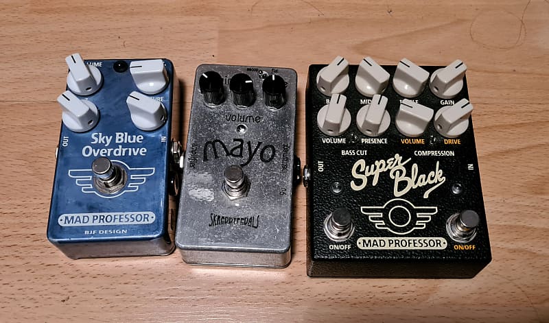 ギター MAD PROFESSOR Sky Blue Overdrive HW Mad Prof Sky Blue Overdrive - VGW - YouTube