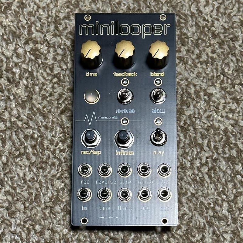 Maneco Labs MINILOOPER EURORACK Reverb