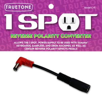Truetone CYR 1 Spot Reverse Polarity Power Supply Converter 2010s - Black