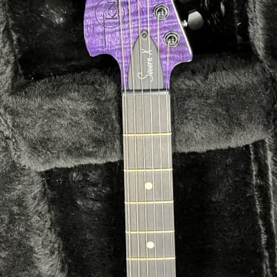 purple guitar stain