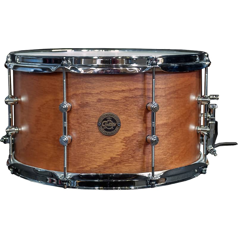 Gretsch Swamp Dawg 8x14 Mahogany Shell Snare Drum image 1